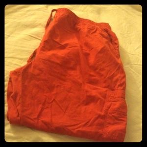 Red Capri Pants  2X